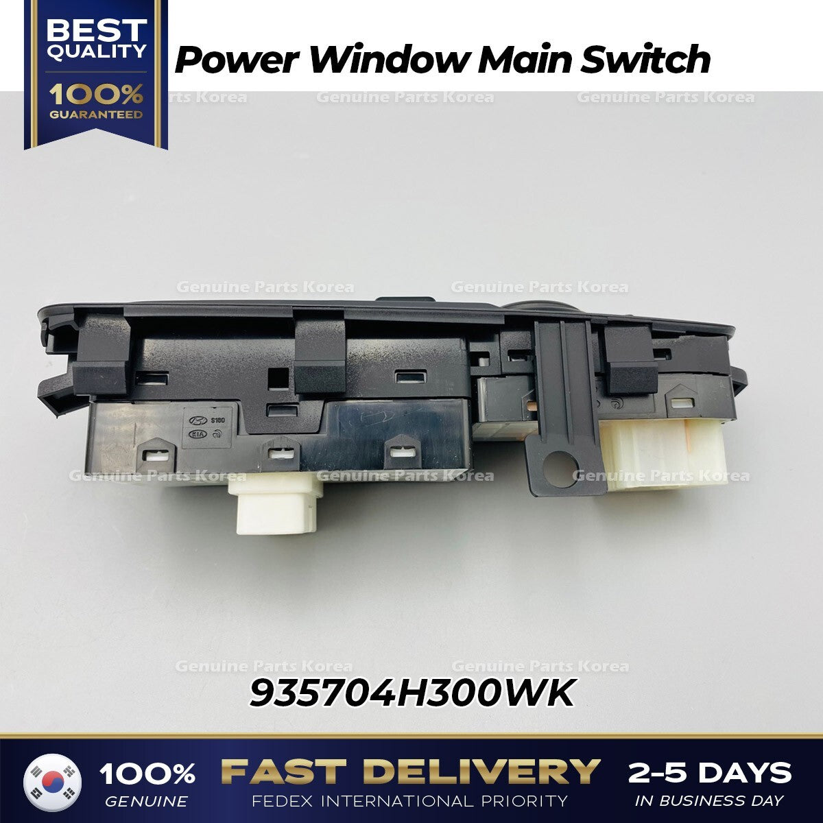 Genuine Power Window Main Switch 935704H300WK for Hyundai H1