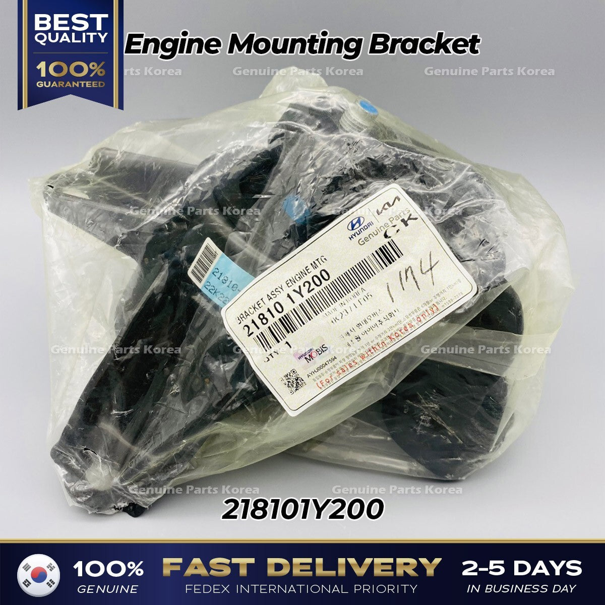Genuine Engine Mounting Bracket 218101Y200 for Kia Picanto