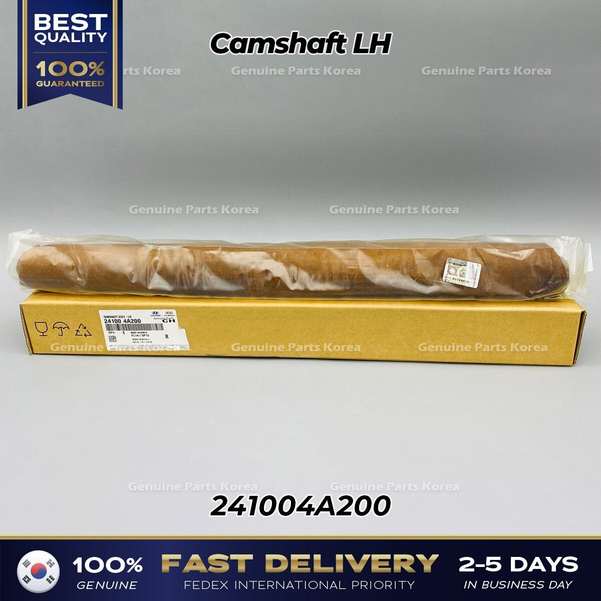 Genuine Camshaft LH 241004A200 for Hyundai H1 H100 Kia Sorento K2500