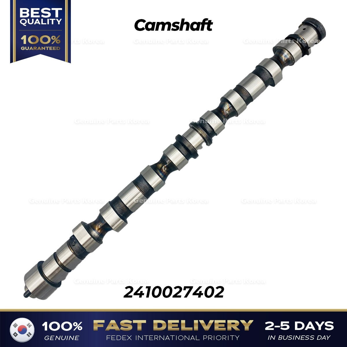 Genuine Camshaft 2410027402 for Hyundai Santa Fe Kia Carens