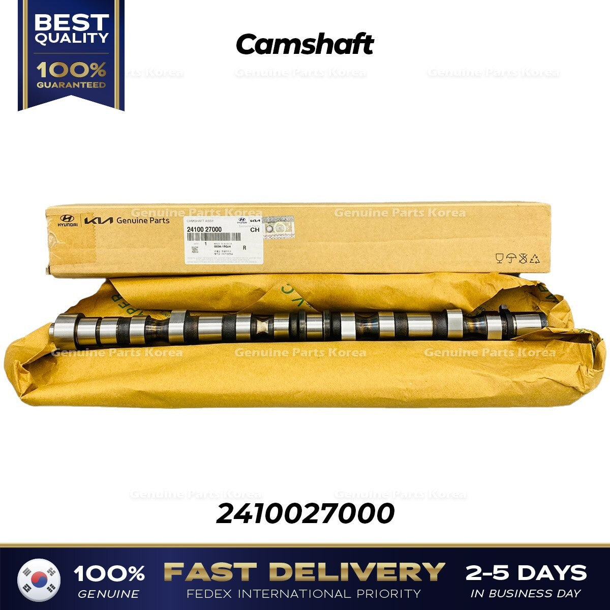 Genuine Camshaft 2410027000 for Hyundai Tuscon Santa Fe