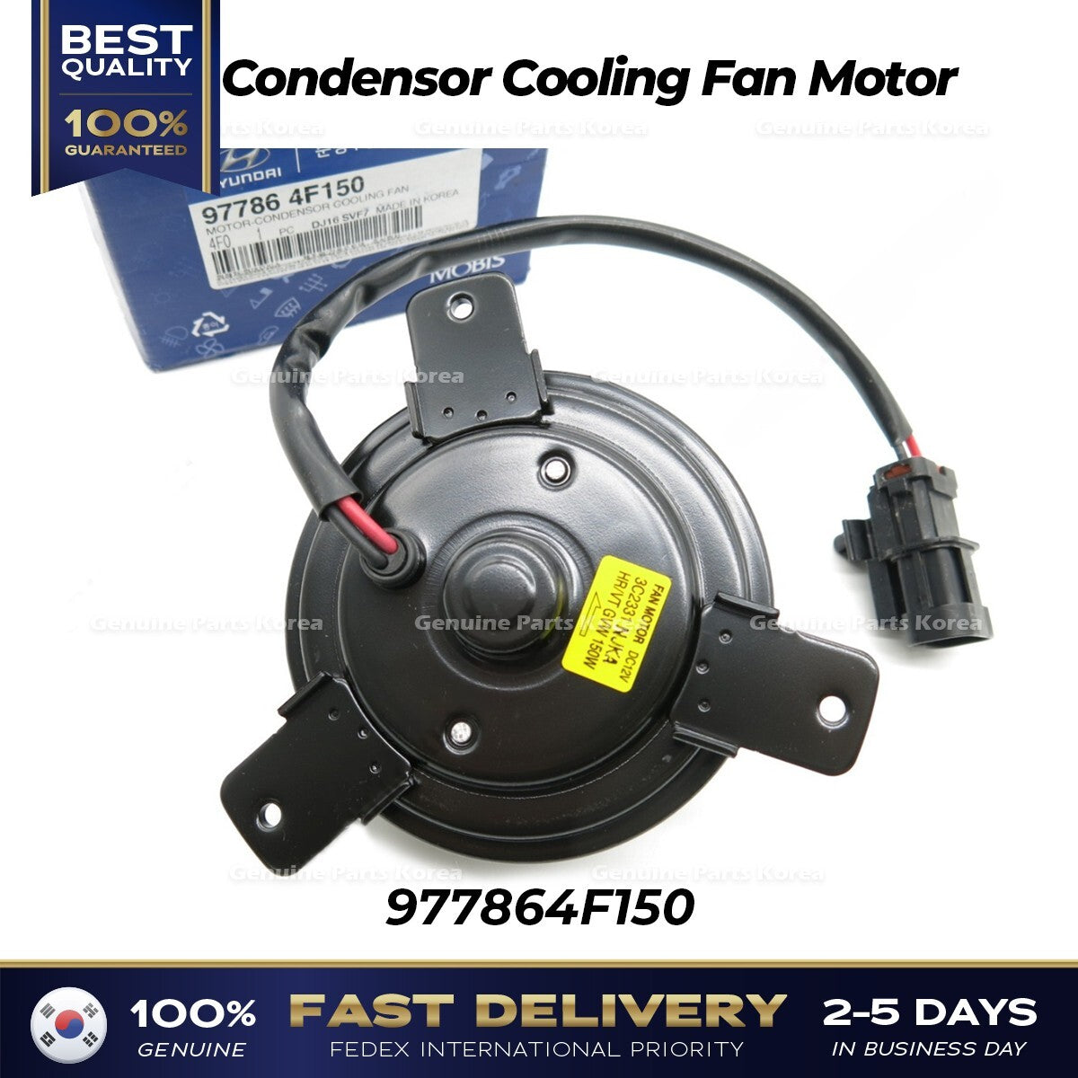Genuine Condensor Cooling Fan Motor 977864F150 for Hyundai E-Mighty Porter II