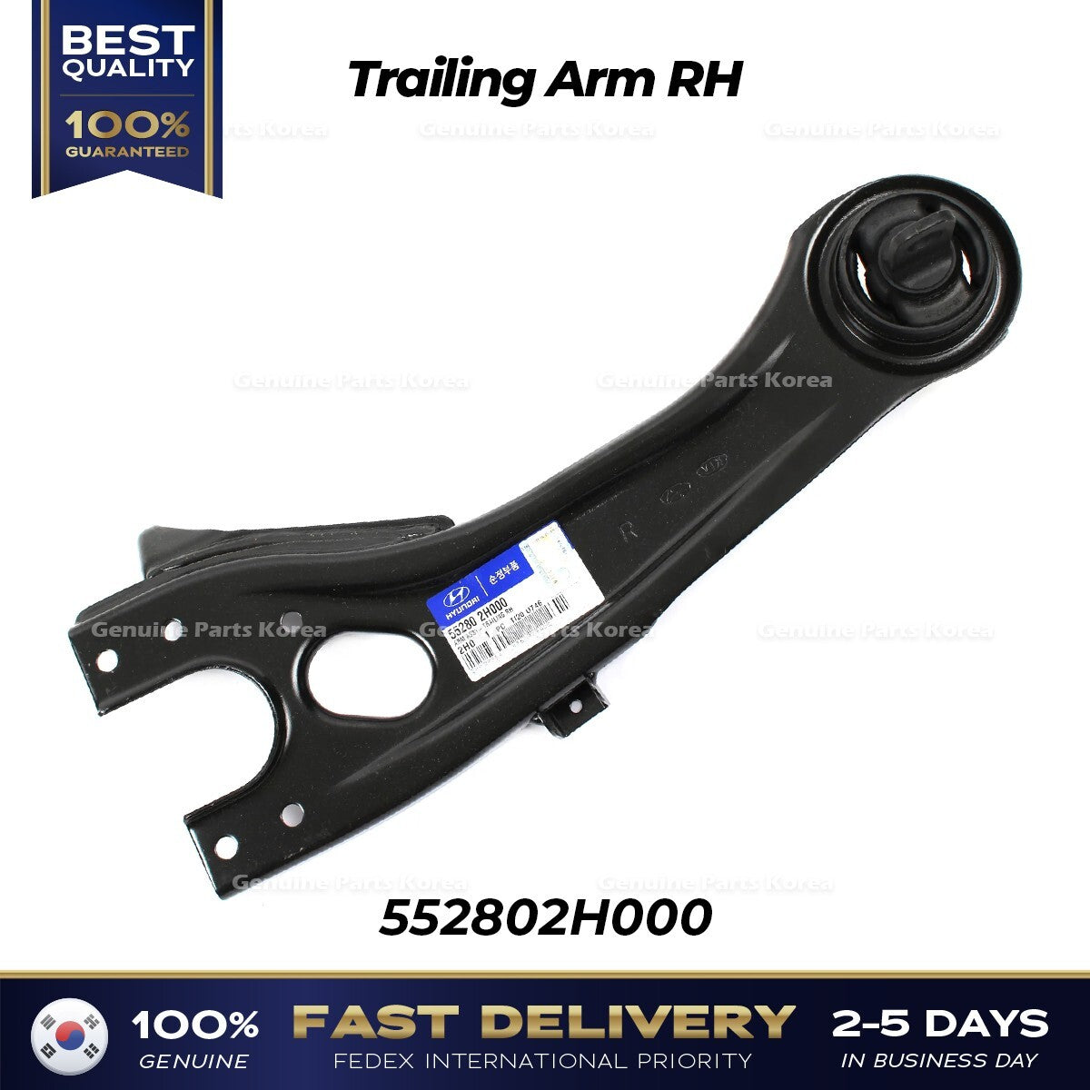 Genuine Trailing Arm RH 552802H000 for Hyundai Elantra