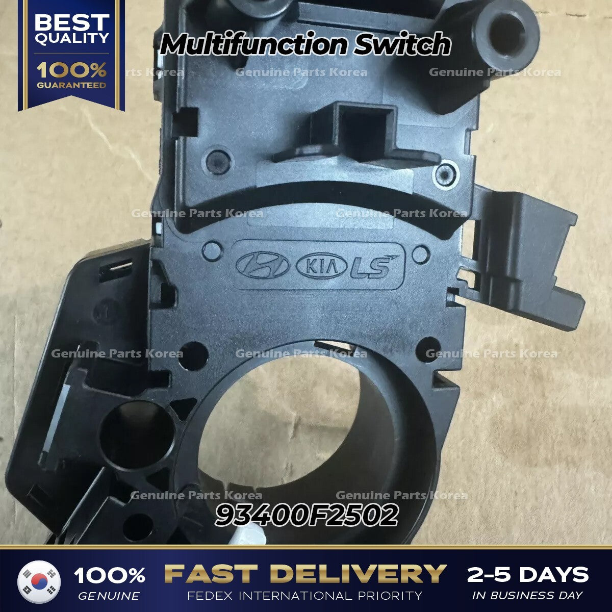 Genuine Multifunction Switch 93400F2502 for Hyundai Elantra