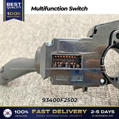 Genuine Multifunction Switch 93400F2502 for Hyundai Elantra