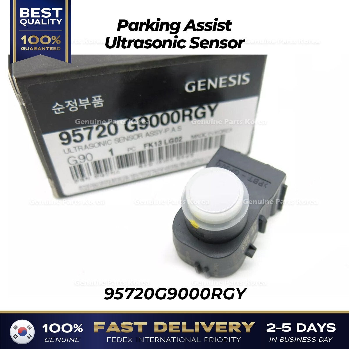 Genuine Parking Assist Ultrasonic Sensor 95720G9000RGY for Hyundai Genesis G70