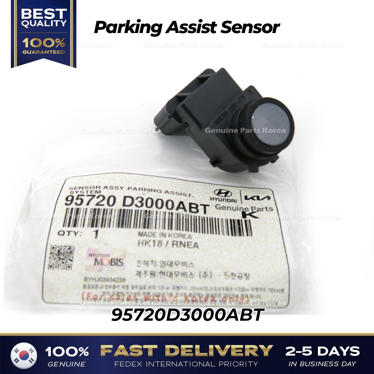 Genuine Parking Assist Sensor 95720D3000ABT for Kia Cadenza Niro