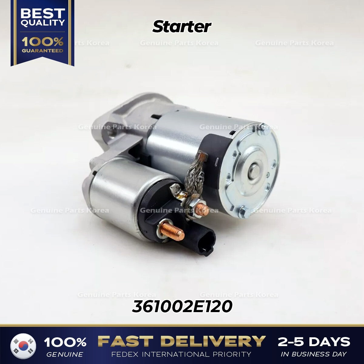 Genuine Starter 361002E120 for Hyundai Elantra Tucson Kia Forte
