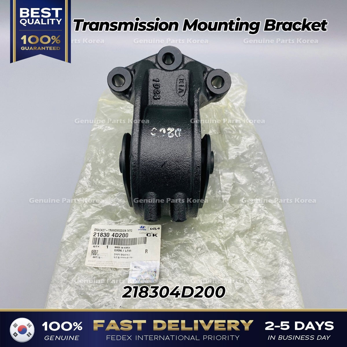Genuine Transmission Mounting Bracket 218304D200 for Kia Sedona