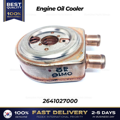 Genuine Engine Oil Cooler 2641027000 for Hyundai Tuscon Santa Fe Kia Sportage