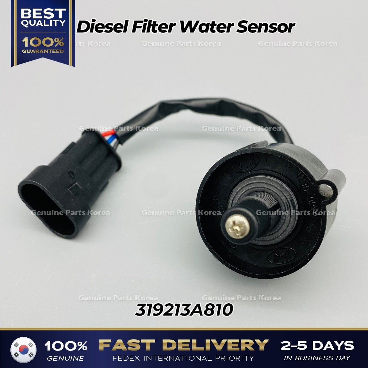 Genuine Diesel Filter Water Sensor 319213A810 for Hyundai Tuscon Kia Sportage