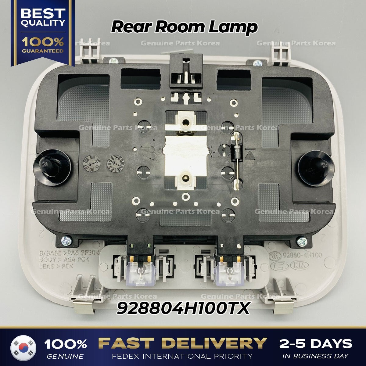 Genuine Rear Room Lamp 928804H100TX for Hyundai H1 Grand Starex