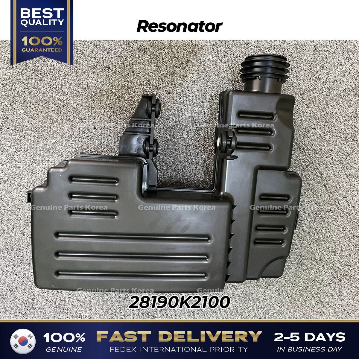 Genuine Resonator 28190K2100 for Hyundai Venue