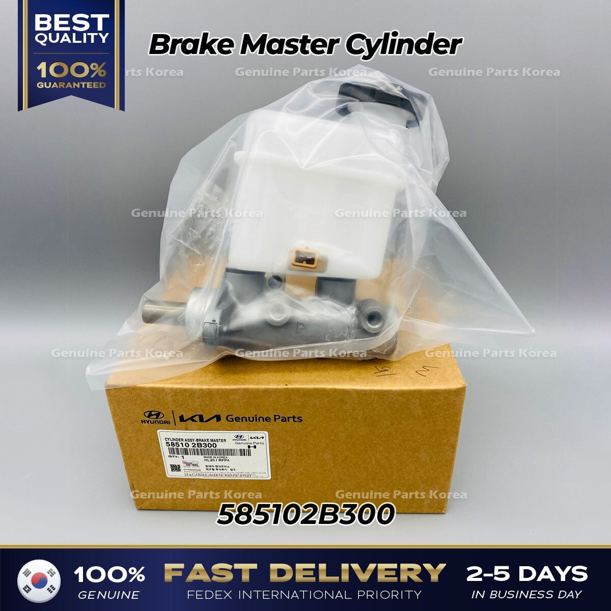 Genuine Brake Master Cylinder 585102B300 for Hyundai Santa Fe