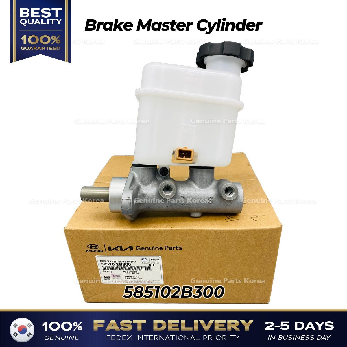 Genuine Brake Master Cylinder 585102B300 for Hyundai Santa Fe