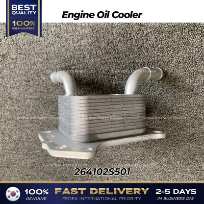 Genuine Engine Oil Cooler 264102S501 for Hyundai Santa Fe Kia Sorento