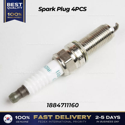 Genuine Spark Plug 4PCS 1884711160 for Hyundai Kia