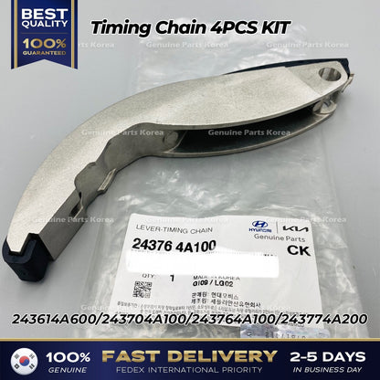 Genuine Timing Chain 4PCS KIT 243614A600 for Hyundai H100 Kia K2500
