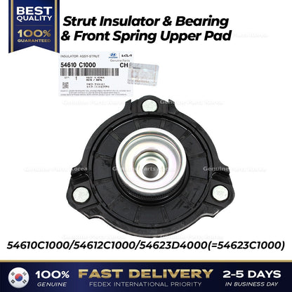 Genuine Strut Insulator & Bearing & Front Spring Upper Pad for Hyundai Sonata