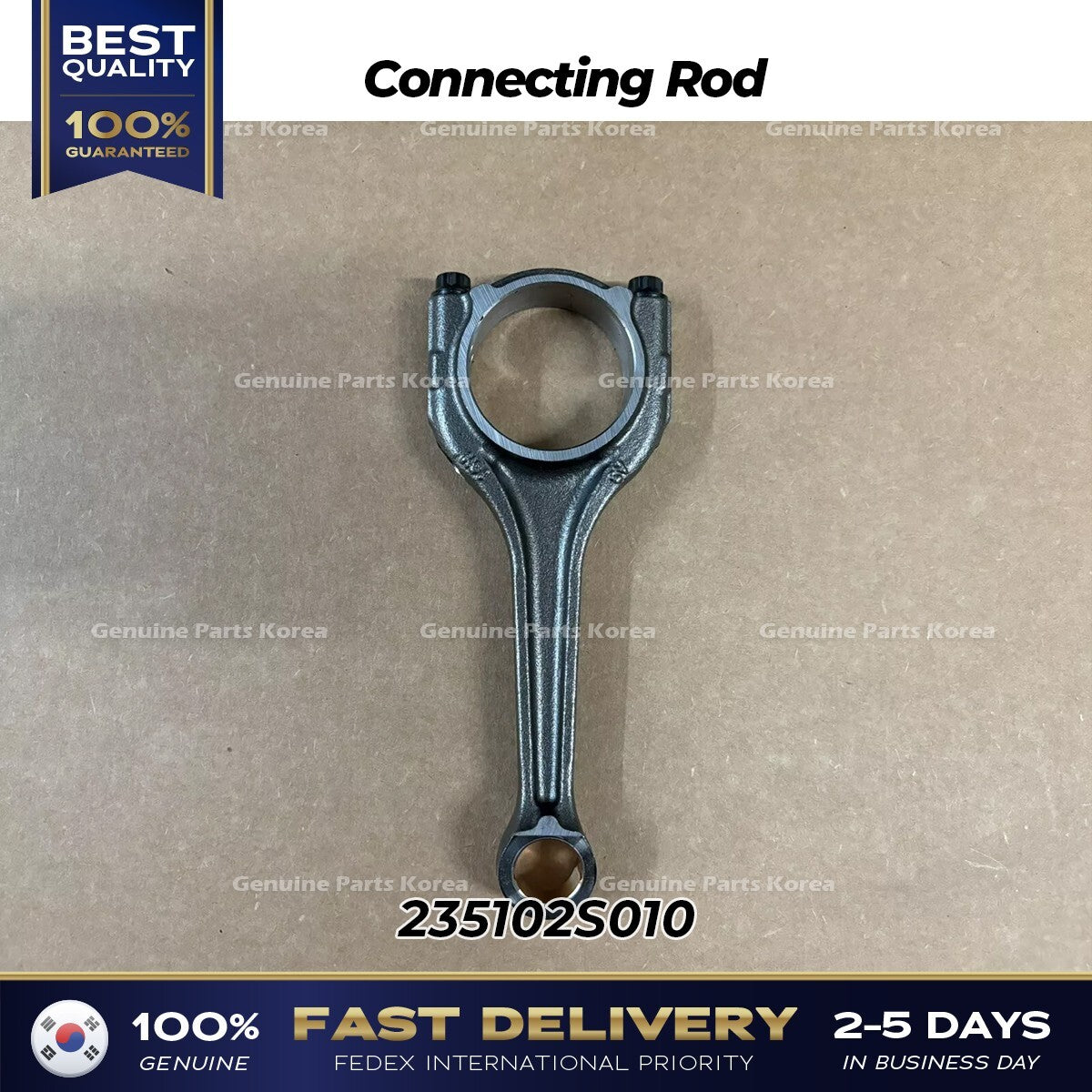 Genuine Connecting Rod 235102S010 for Hyundai Santa Fe Tucson