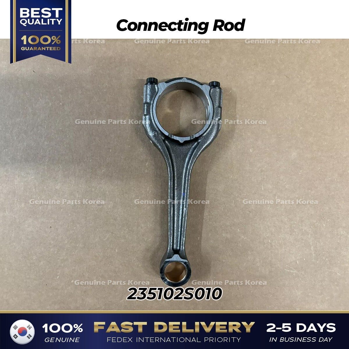 Genuine Connecting Rod 235102S010 for Hyundai Santa Fe Tucson
