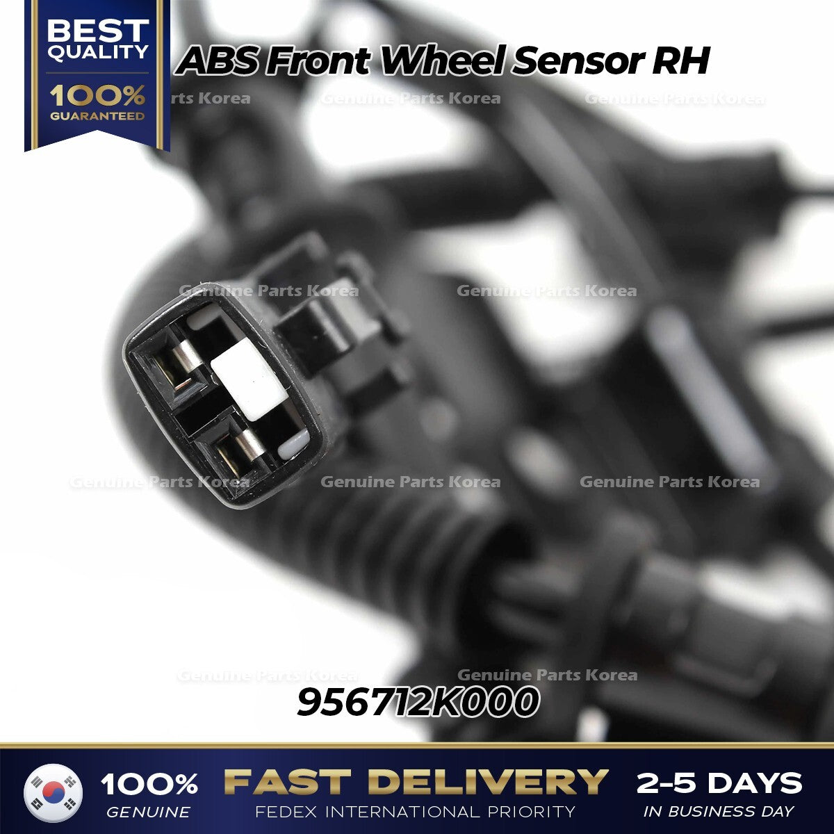 Genuine ABS Front Wheel Sensor RH 956712K000 for Kia Soul