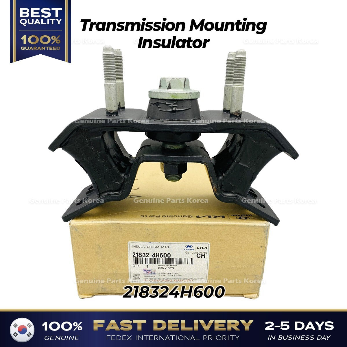 Genuine Transmission Mounting Insulator 218324H600 for Hyundai H1 Grand Starex
