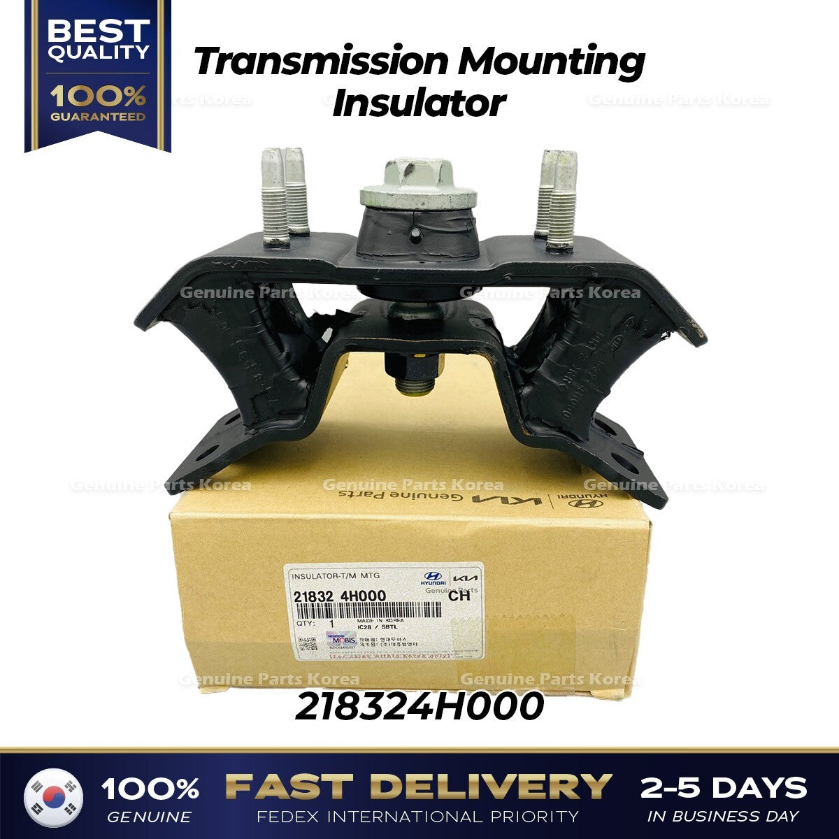 Genuine Transmission Mounting Insulator 218324H000 for Hyundai H1 Grand Starex