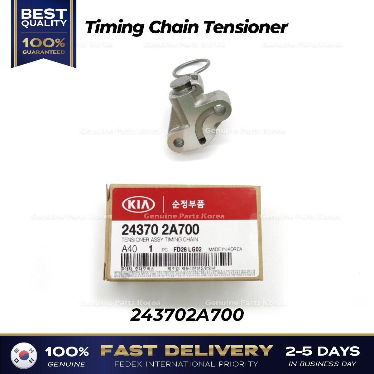 Genuine Timing Chain Tensioner 243702A700 for Hyundai Accent Kia Carens