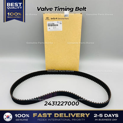 Genuine Valve Timing Belt 2431227000 for Hyundai Tuscon Kia Sportage