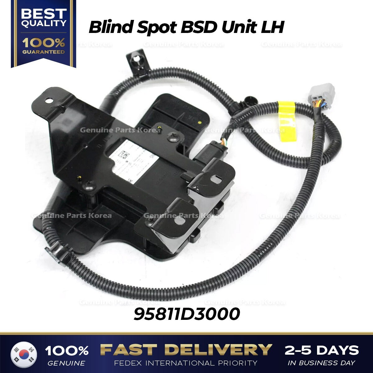 Genuine Blind Spot BSD Unit LH 95811D3000 for Hyundai Tucson