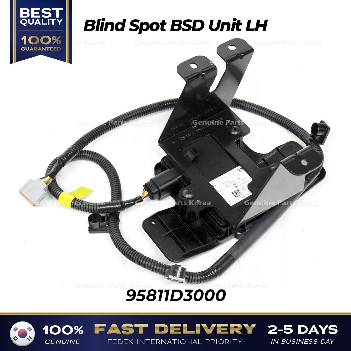 Genuine Blind Spot BSD Unit LH 95811D3000 for Hyundai Tucson