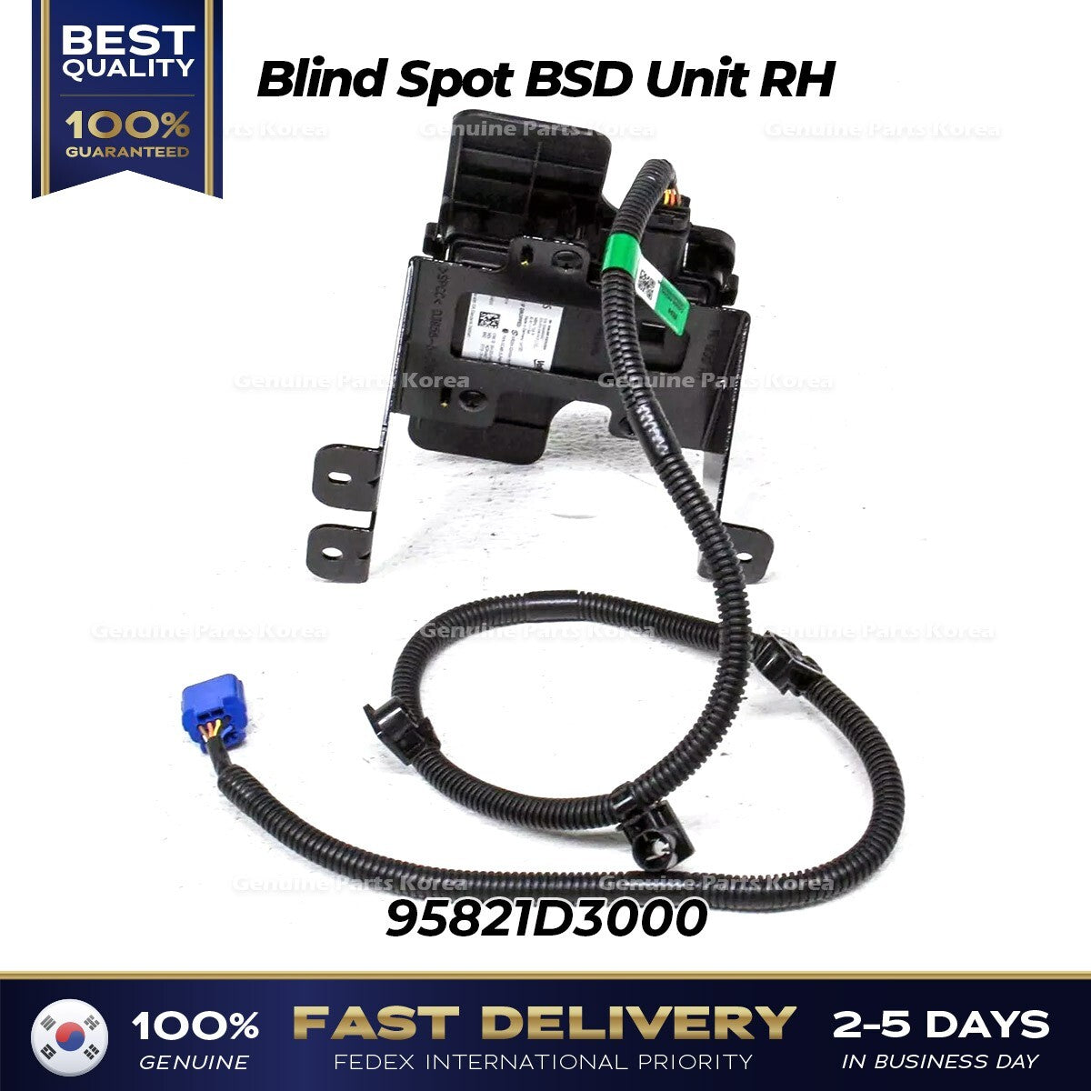 Genuine Blind Spot BSD Unit RH 95821D3000 for Hyundai Tucson
