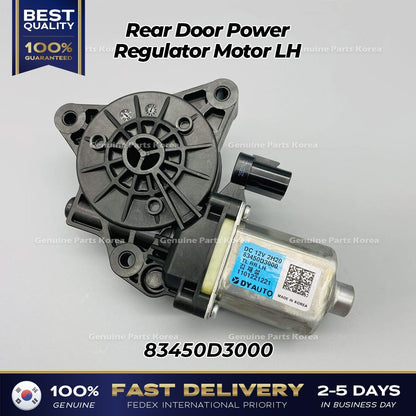 Genuine Rear Door Power Regulator Motor LH 83450D3000 for Hyundai Tuscon