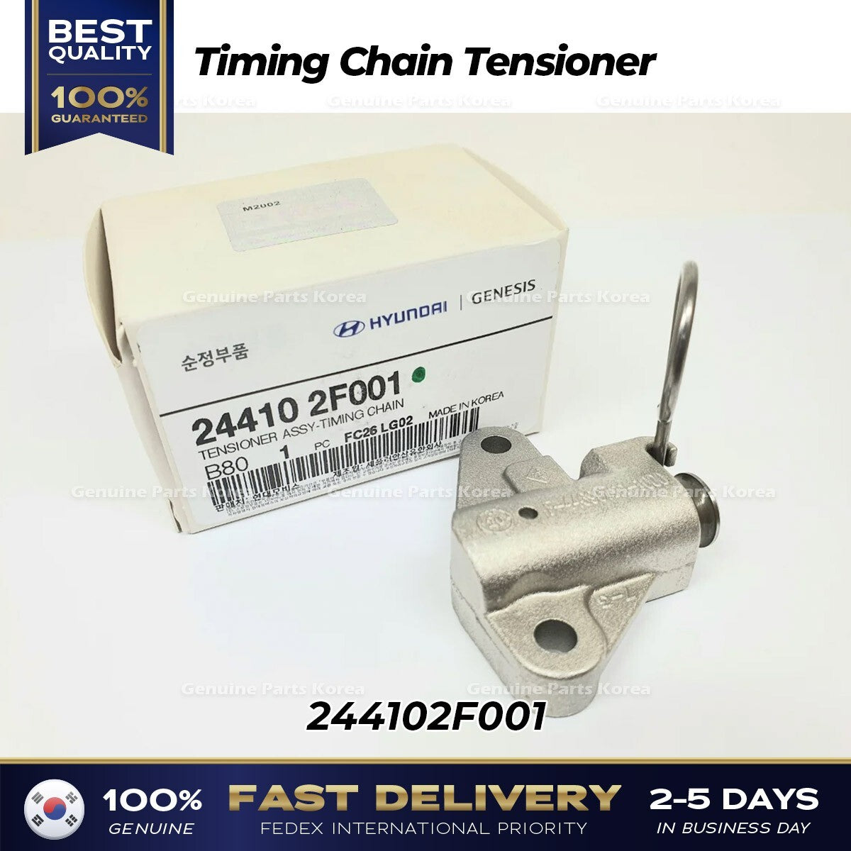 Genuine Timing Chain Tensioner 244102F001 Hyundai Genesis Kia