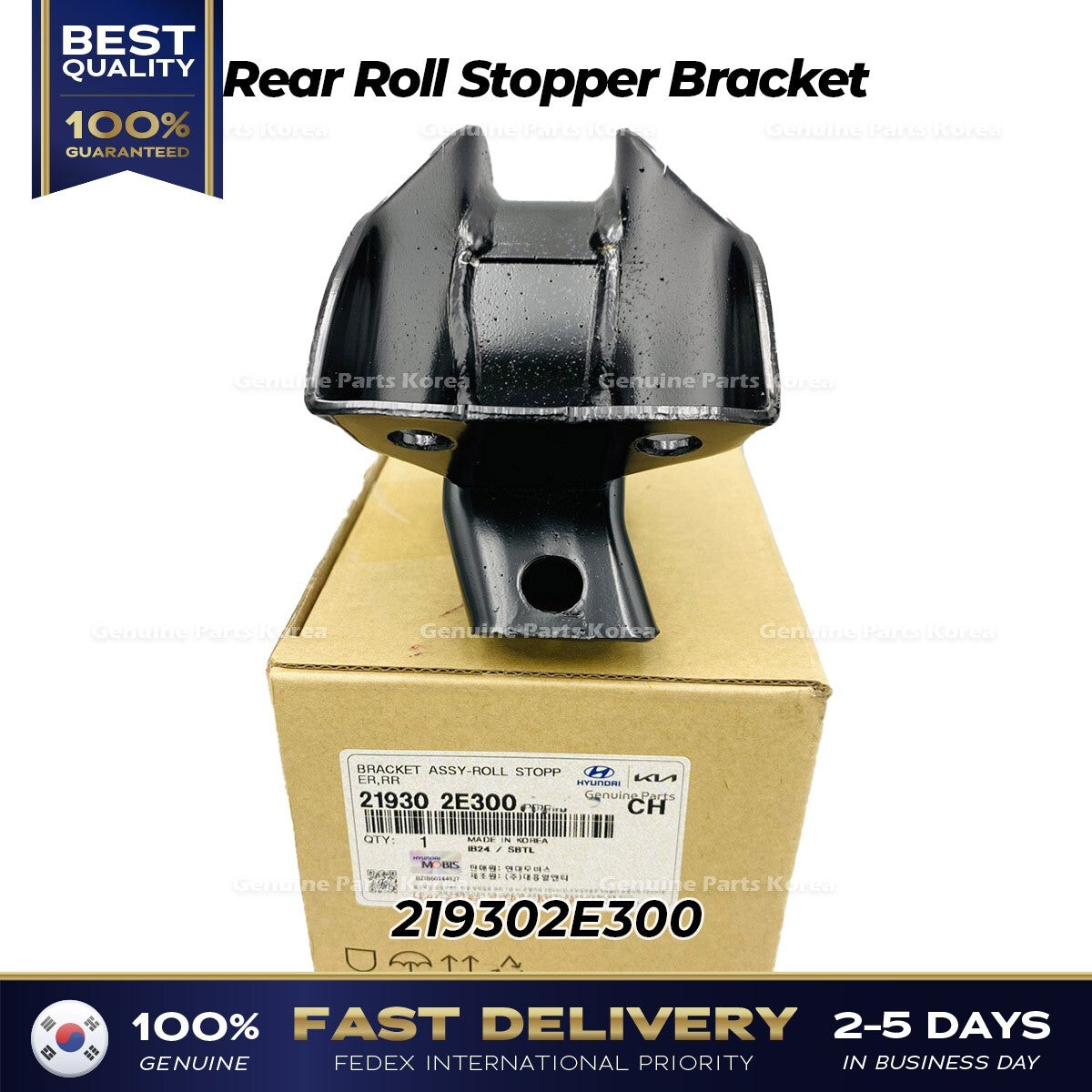 Genuine Rear Roll Stopper Bracket 219302E300 for Hyundai Tucson Kia Sportage