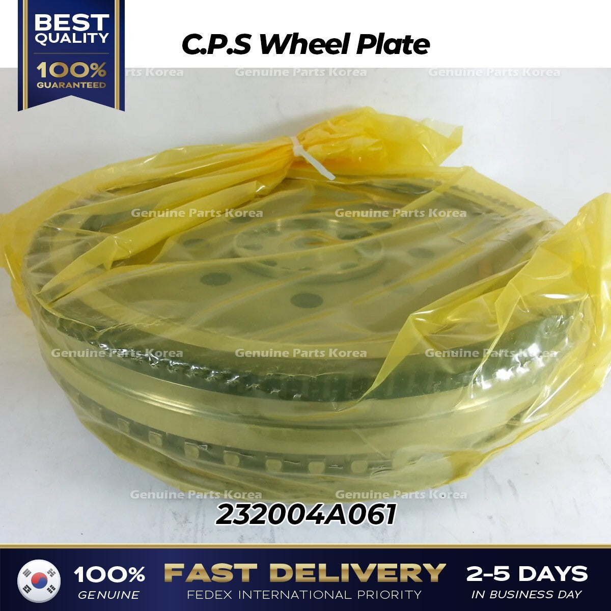 Genuine C.P.S Wheel Plate 232004A061 for Hyundai H1 Grand Starex