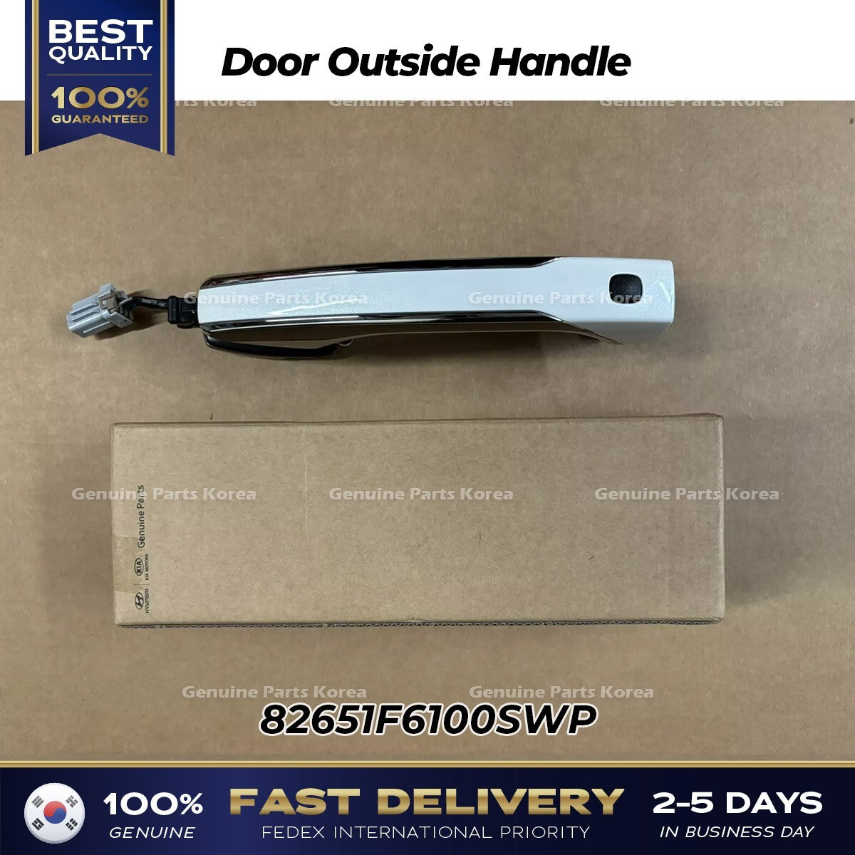Genuine Door Outside Handle 82651F6100SWP for Kia Cadenza
