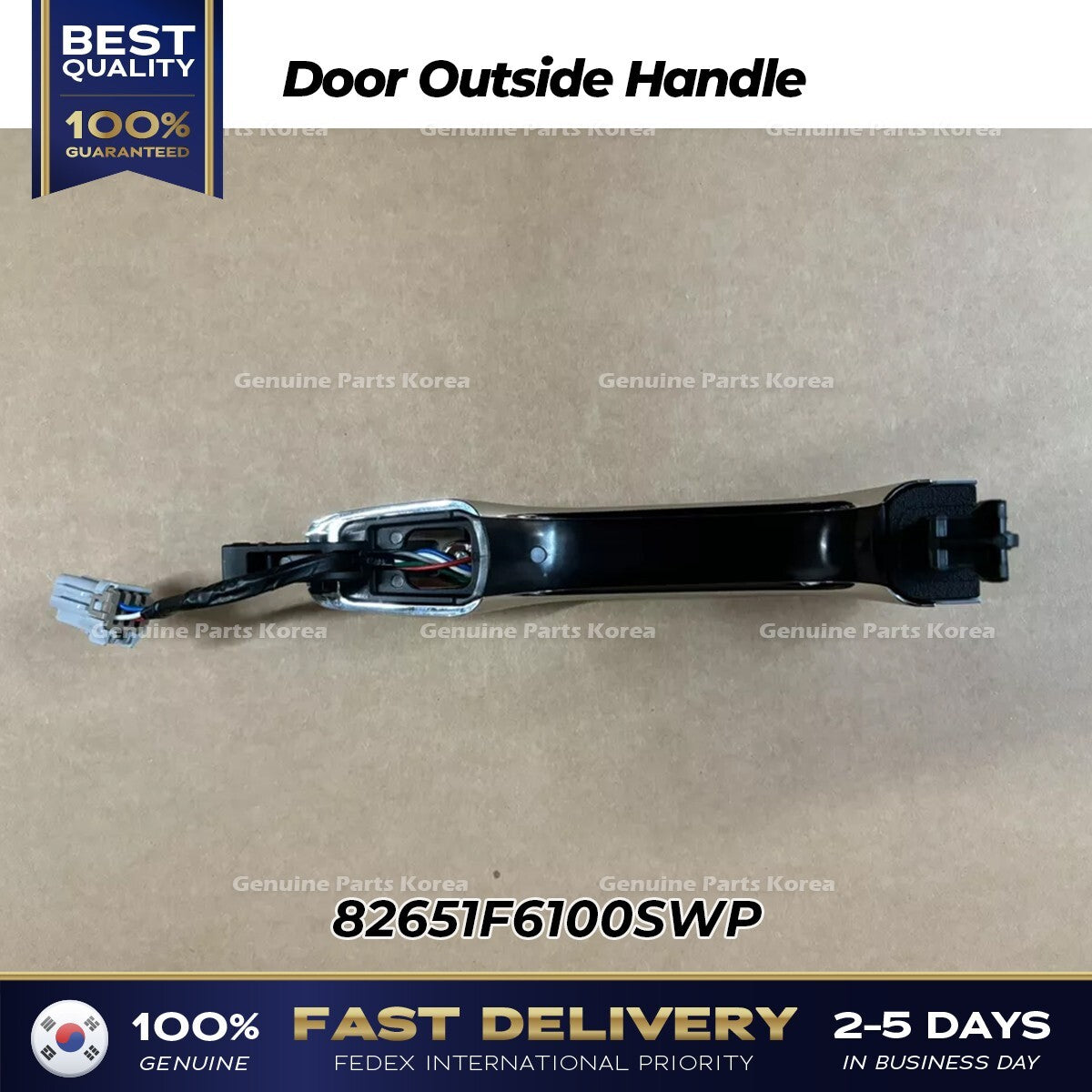 Genuine Door Outside Handle 82651F6100SWP for Kia Cadenza