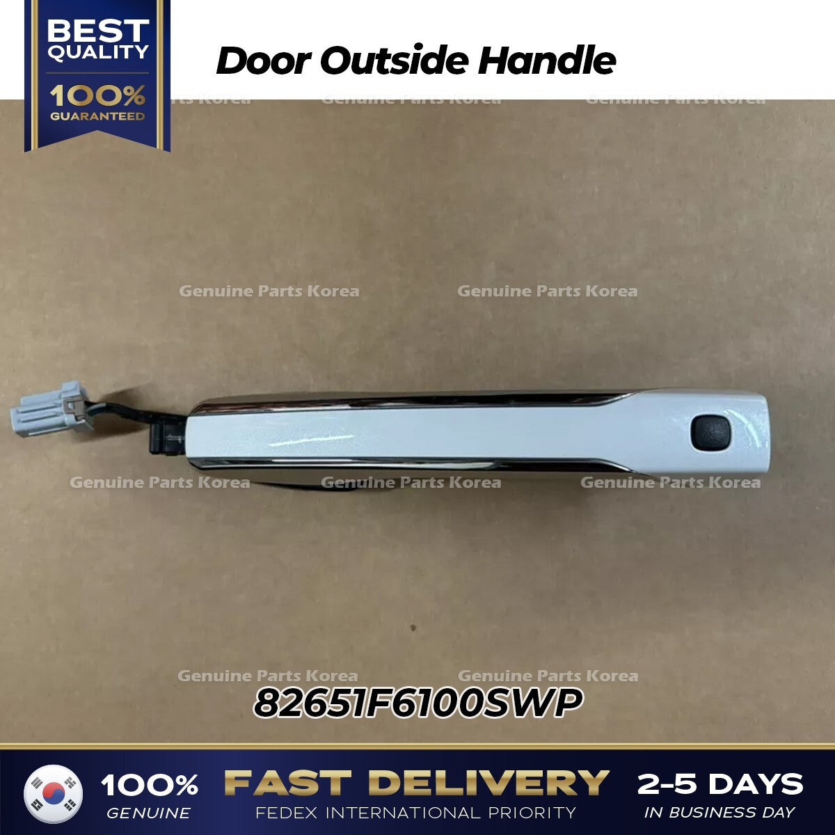Genuine Door Outside Handle 82651F6100SWP for Kia Cadenza