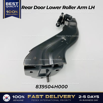 Genuine Rear Door Lower Roller Arm LH 839504H000 for Hyundai H1 Grand Starex