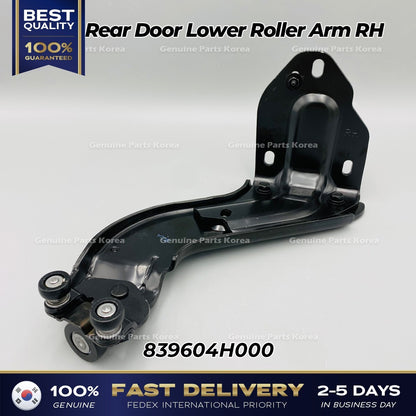 Genuine Rear Door Lower Roller Arm RH 839604H000 for Hyundai H1 Grand Starex