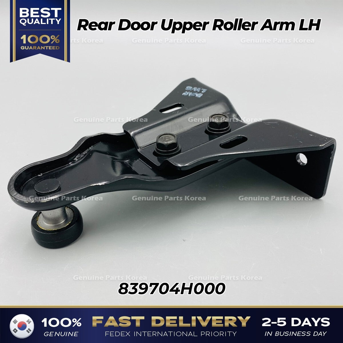 Genuine Rear Door Upper Roller Arm LH 839704H000 for Hyundai H1 Grand Starex