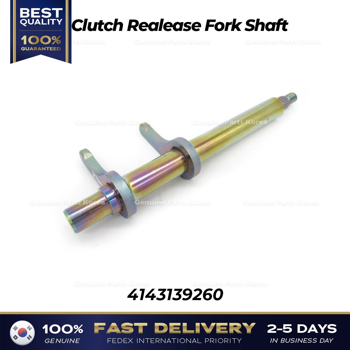 Genuine Clutch Realease Fork Shaft 4143139260 for Hyundai Tucson