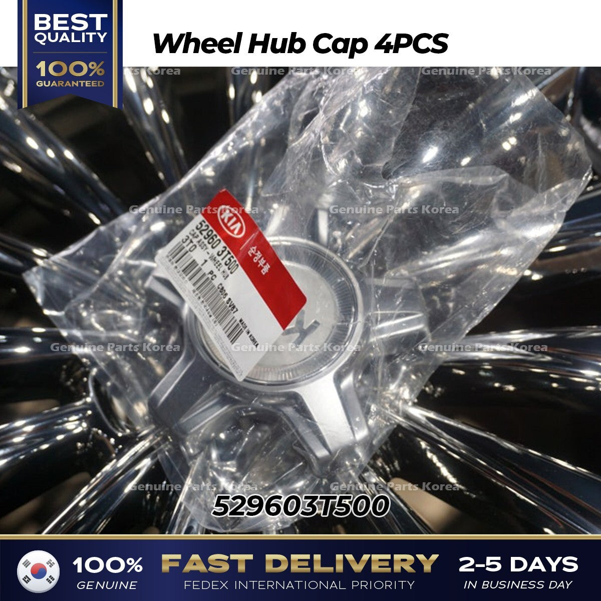 Genuine Wheel Hub Cap 4PCS 529603T500 for Kia K900