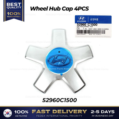 Genuine Wheel Hub Cap 4PCS 52960C1500 for Hyundai Sonata