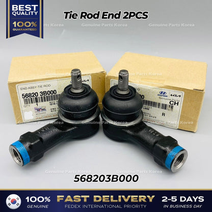 Genuine Tie Rod End 2PCS 568203B000 for Hyundai Santa Fe