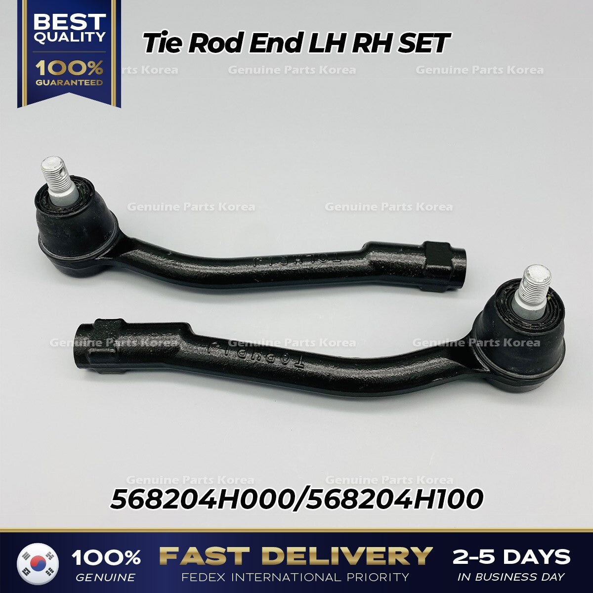 Genuine Tie Rod End LH RH SET 568204H000 568204H100 for Hyundai H1