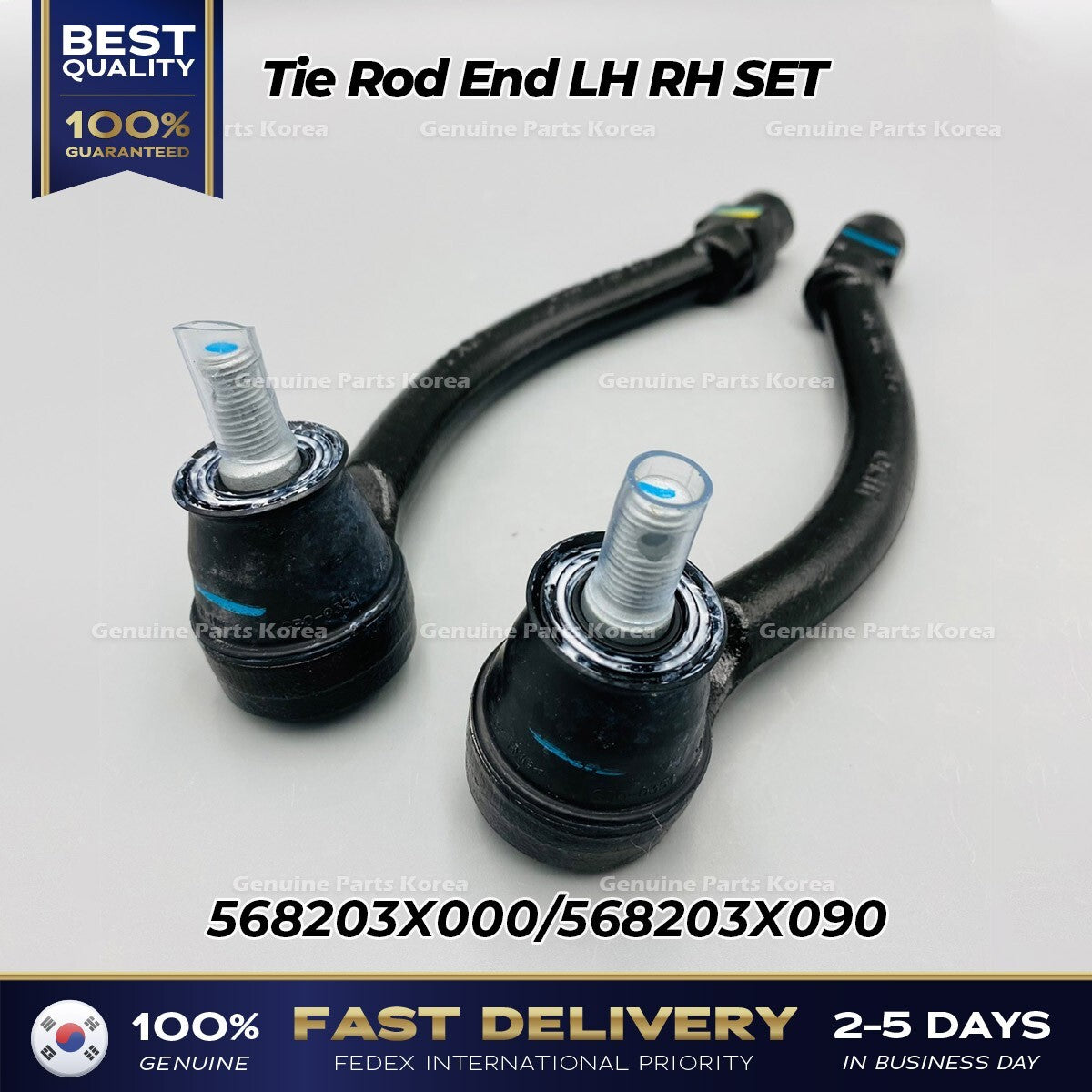 Genuine Tie Rod End LH RH SET 568203X000 568203X090 for Hyundai Elantra