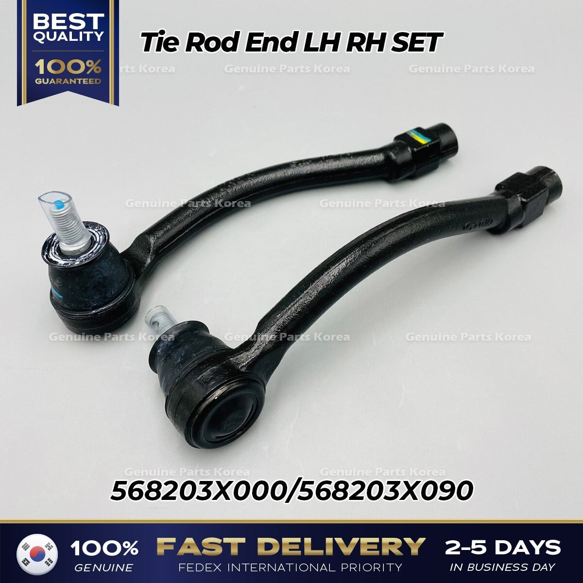 Genuine Tie Rod End LH RH SET 568203X000 568203X090 for Hyundai Elantra